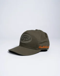Khaki Unstructured Maison Cap