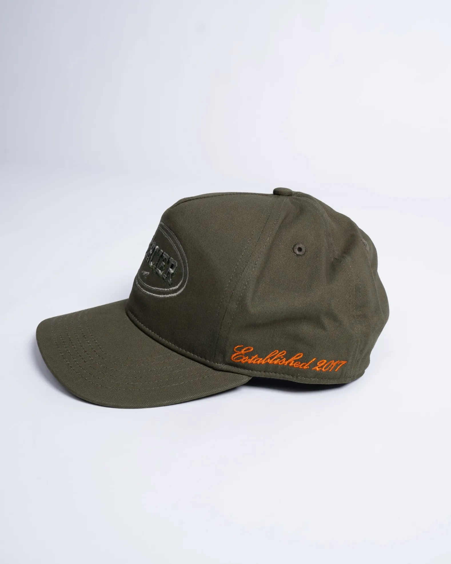 Khaki Unstructured Maison Cap