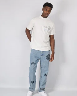 Mercier Big Thread Mercier Badge Jeans