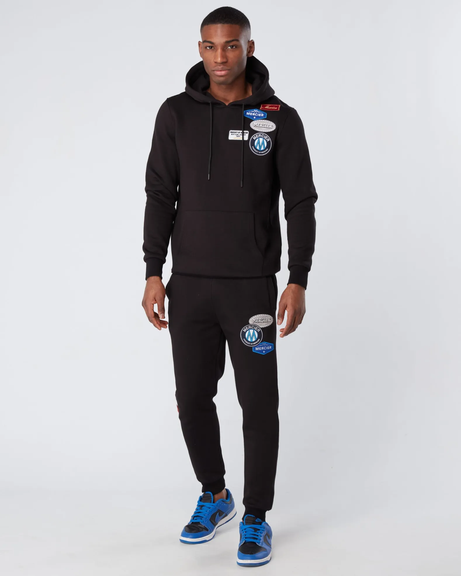 Mercier OG Badge Hoodie Black