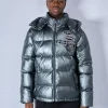Metallic Mono Badge Jacket