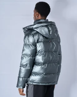 Metallic Mono Badge Jacket