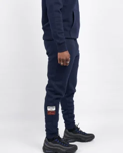 Navy Mercier OG badge joggers