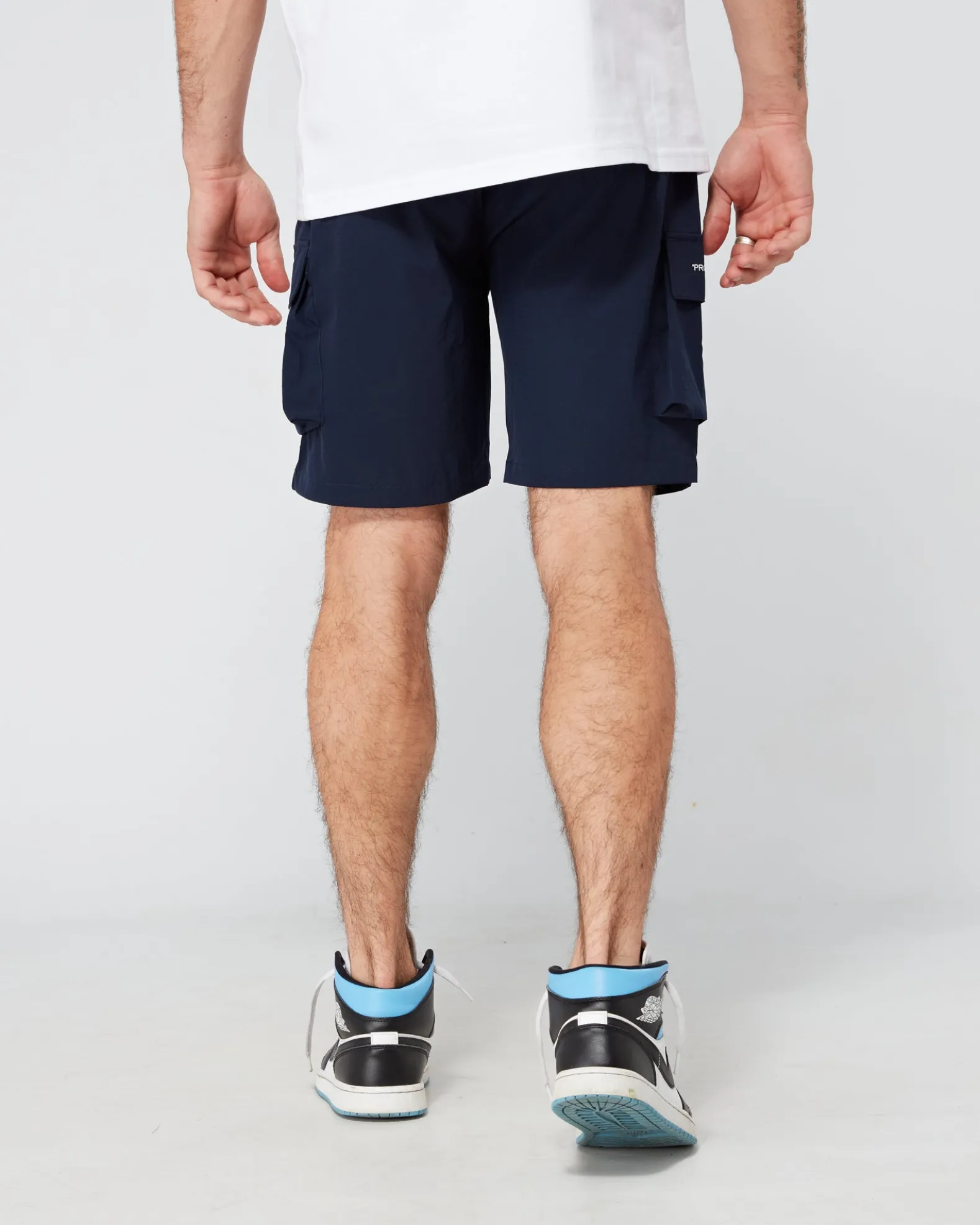Navy OG Badge Cargo Shorts