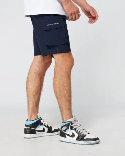 Navy OG Badge Cargo Shorts