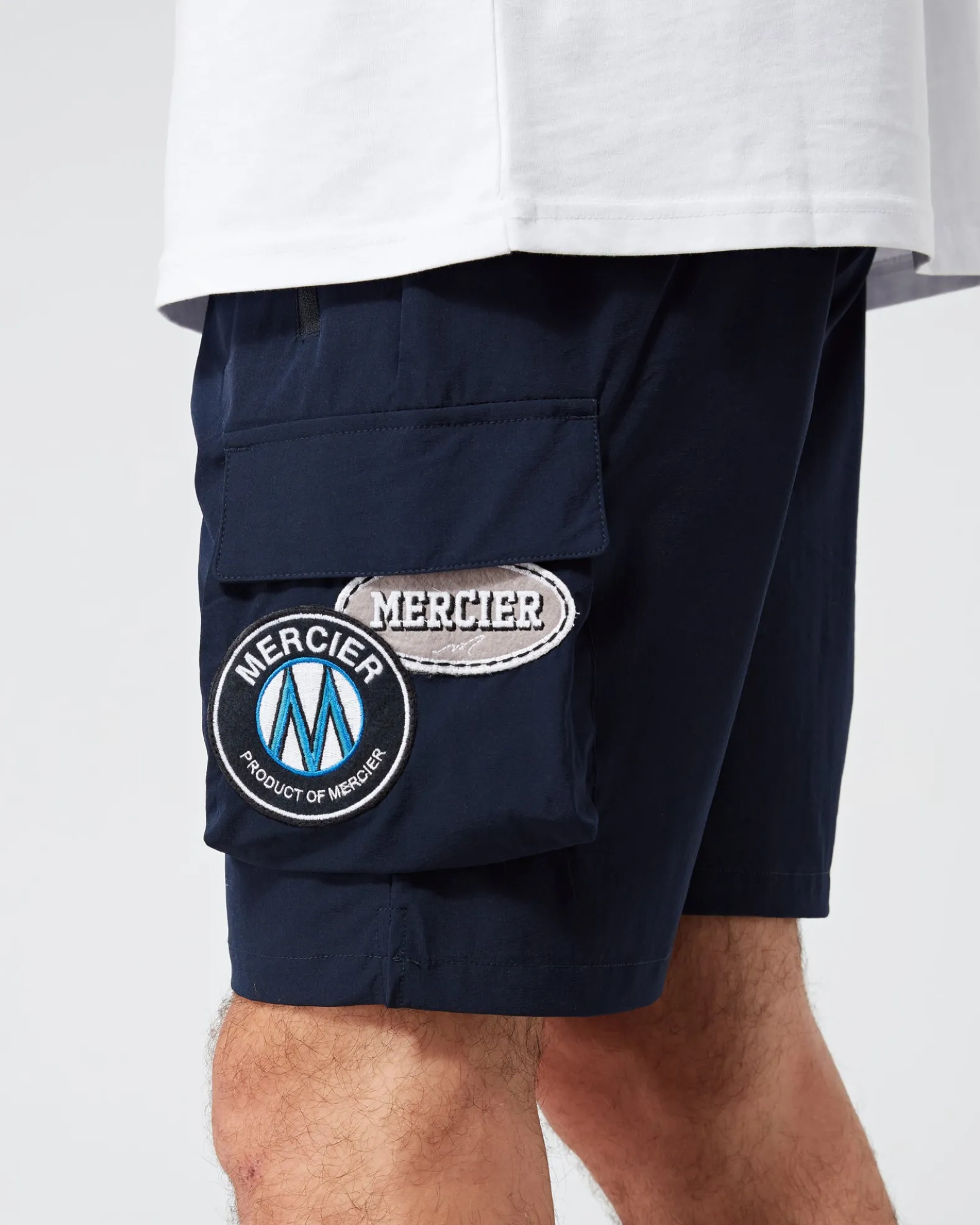 Navy OG Badge Cargo Shorts