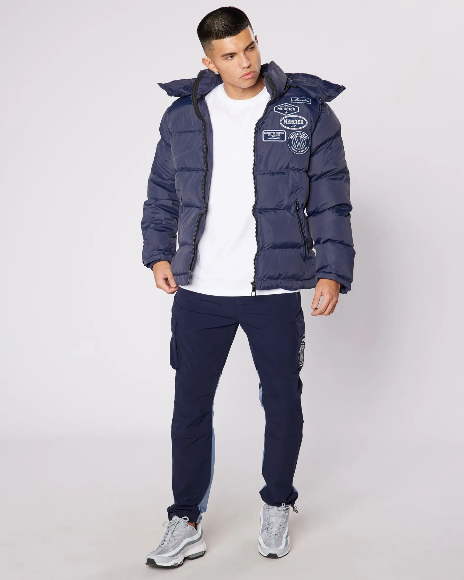 Navy Tonal OG Puffer Jacket