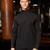 PBK//Mercier Performance 1/4 Long sleeve Black