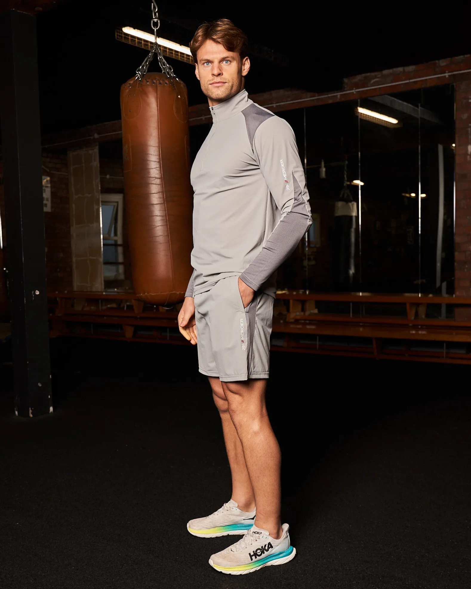 PBK//Mercier Performance Shorts Grey