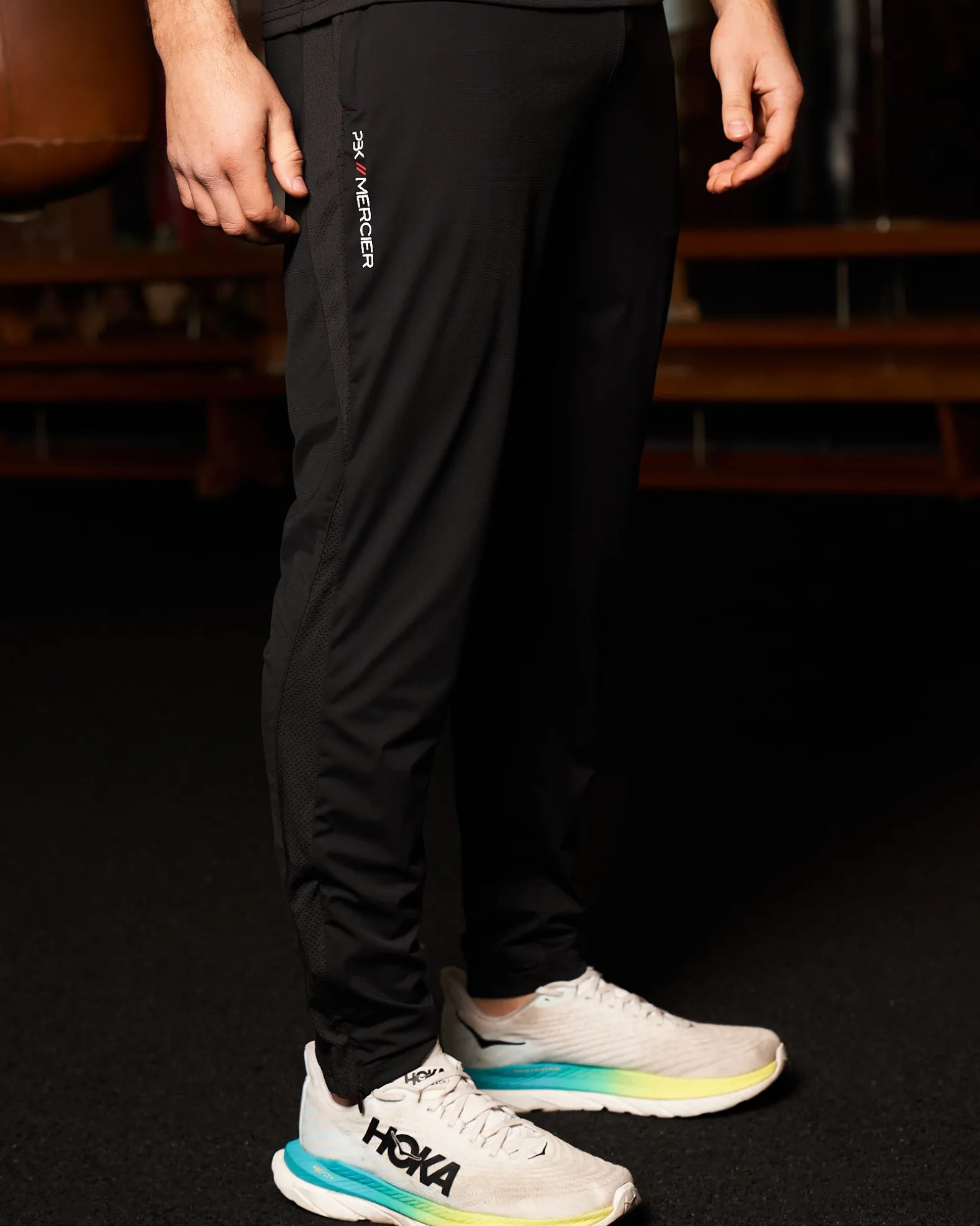 PBK//Mercier Performance Trackpants Black