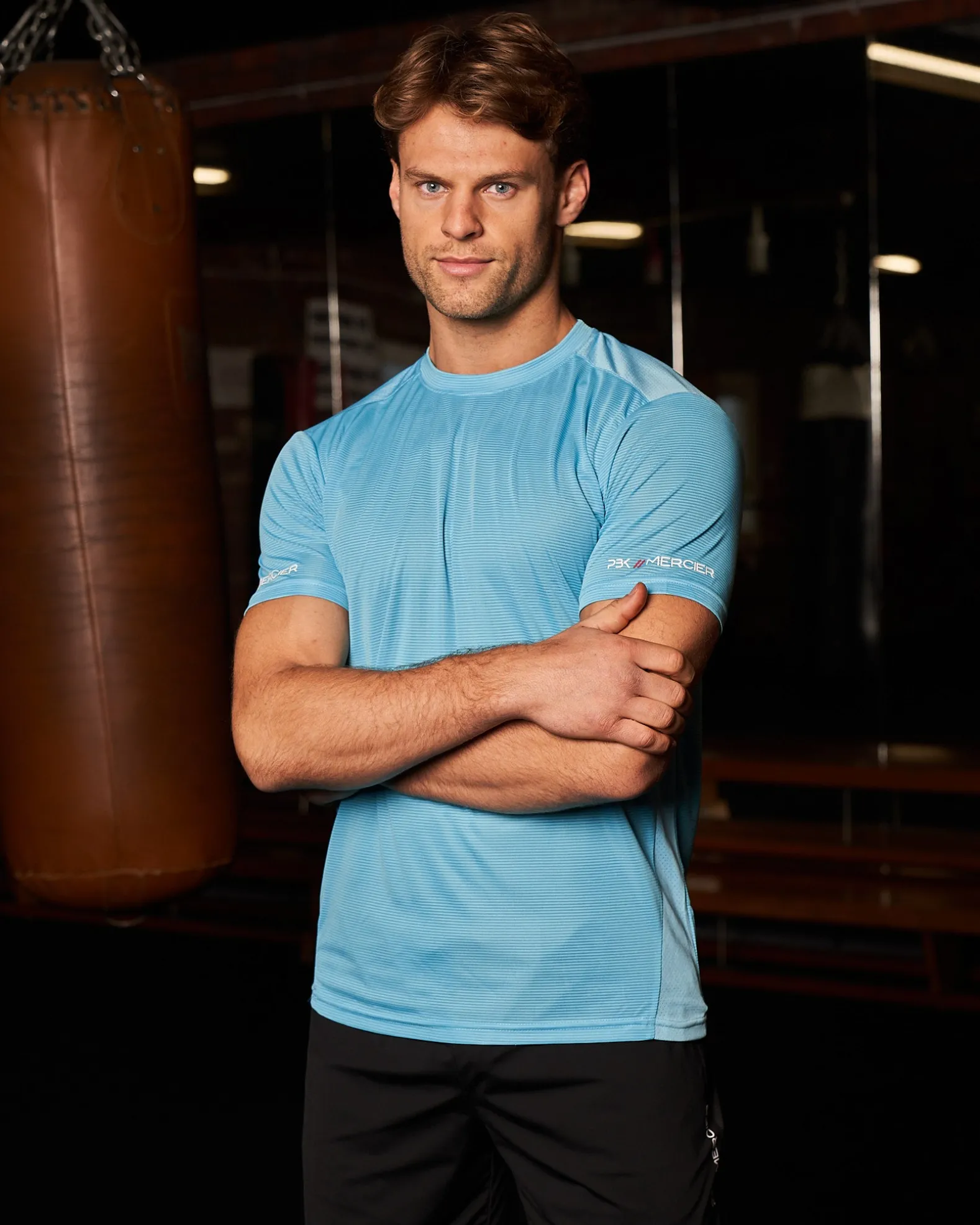 PBK//Mercier Performance Tshirt Bright Blue