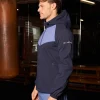 PBK//Mercier Performance Windbreaker Navy/Petrol