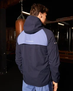 PBK//Mercier Performance Windbreaker Navy/Petrol