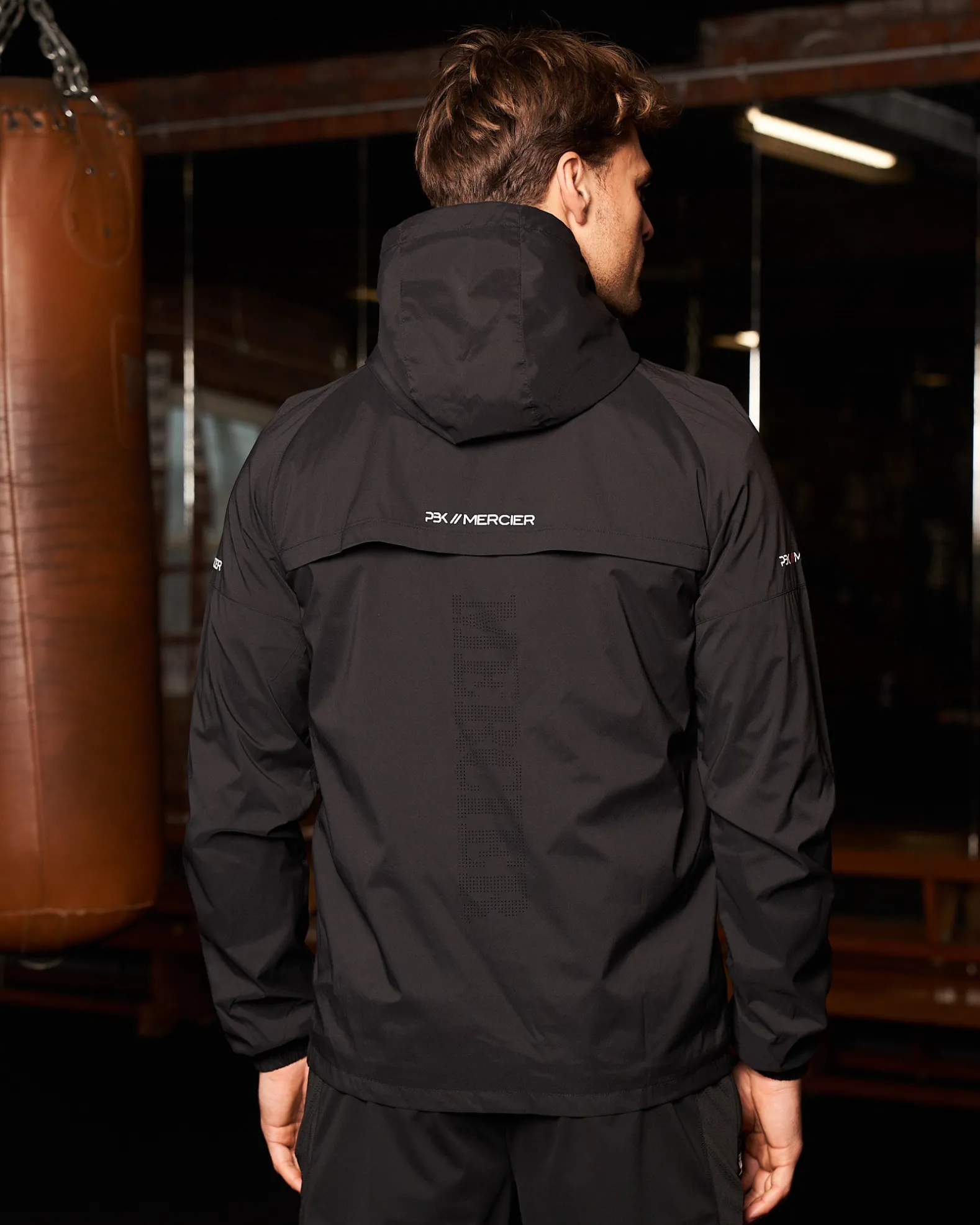 PBK//Mercier Performance Windbreaker Black
