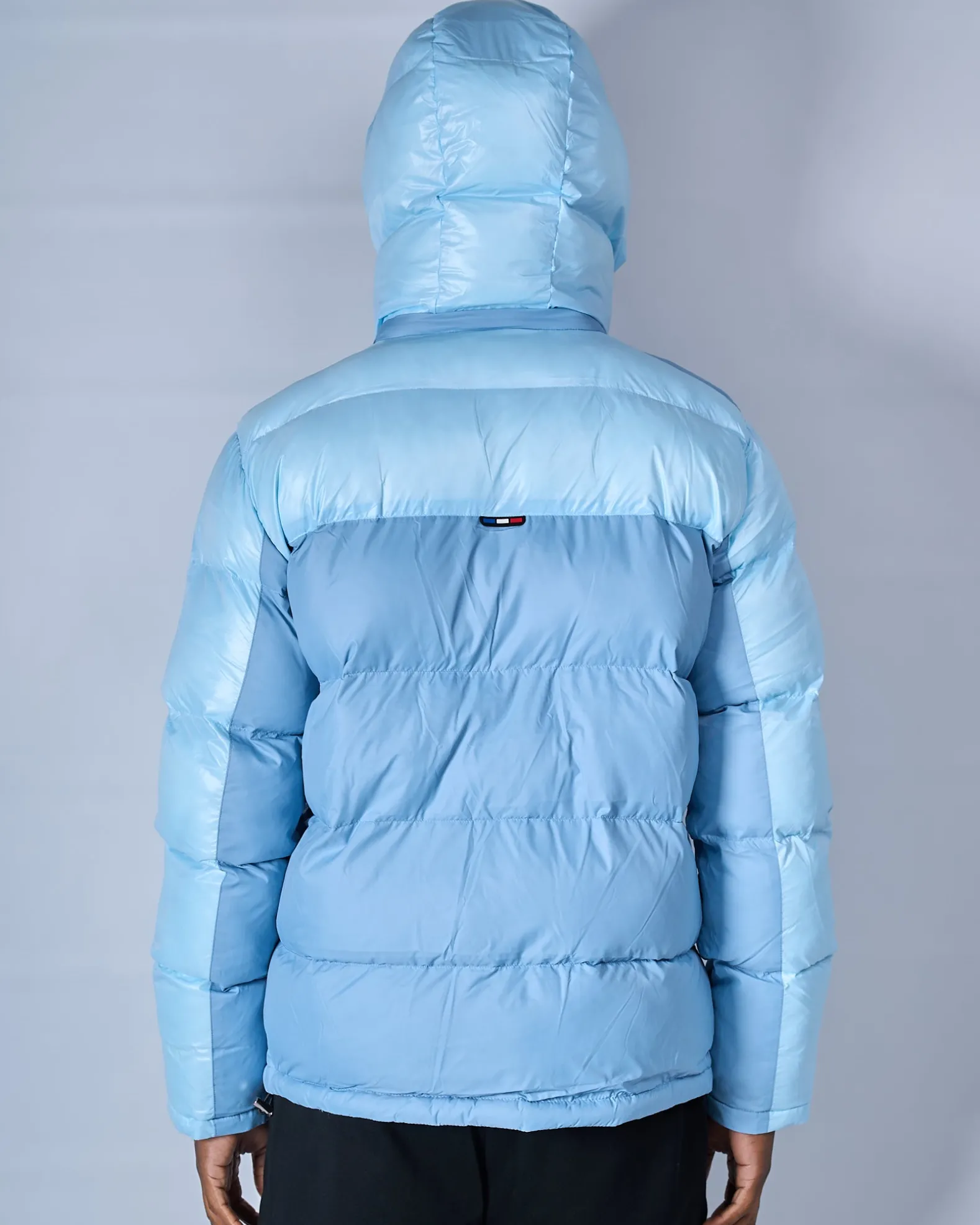 Sky Blue OG badge Panelled Jacket