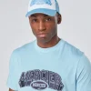 Sky White Court Foam Trucker