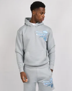 Smoke Blue Mercier Racer Hoodie