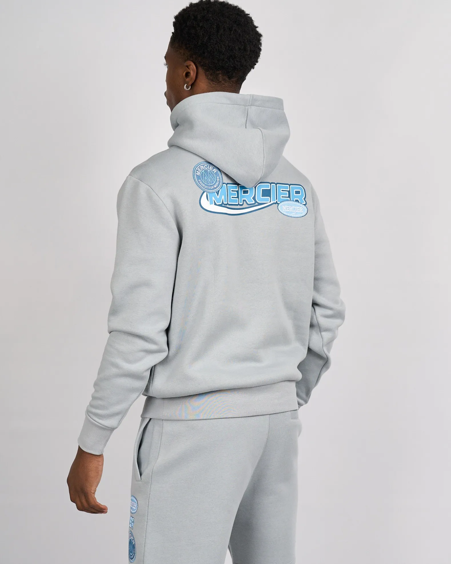 Smoke Blue Mercier Racer Hoodie