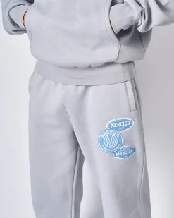 Smoke Grey Denim OG Badge Joggers