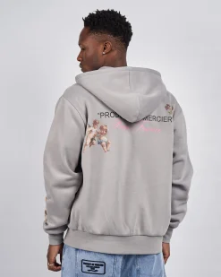 Steel Angelo Product Of Mercier Zip Hoodie
