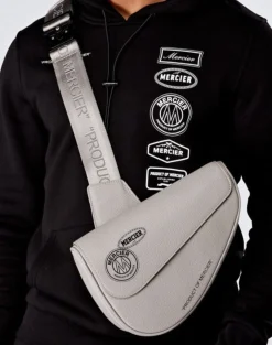 Steel Grey Mercier Saddle Bag