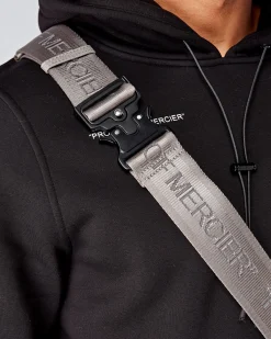 Steel Grey Mercier Saddle Bag
