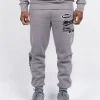 Steel Grey Teams Badge Bottoms