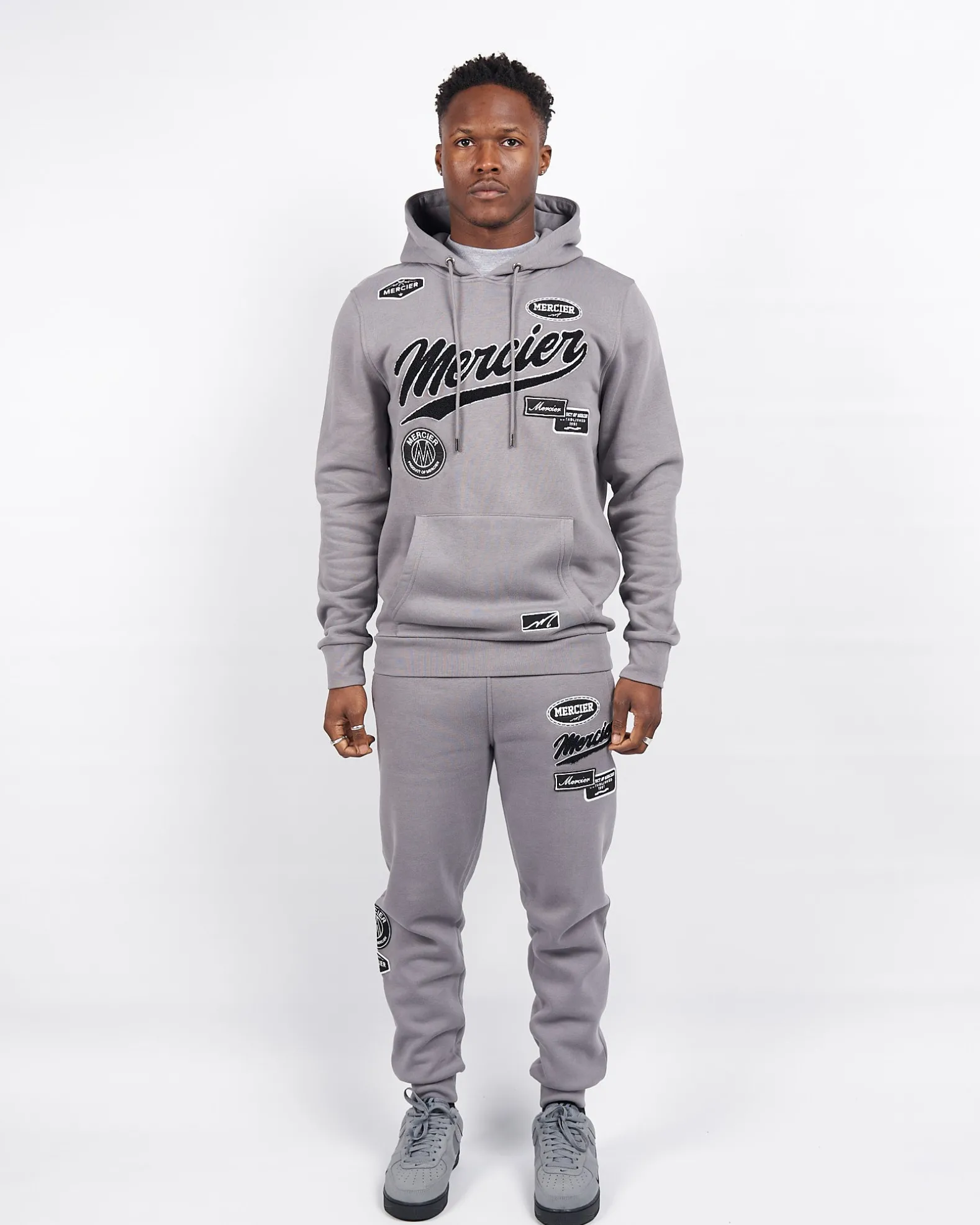 Steel Grey Teams Badge Bottoms