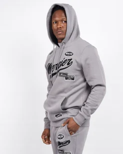 Steel Grey Teams Badge Hoodie