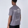 Steel White Caruso Relaxed Tshirt