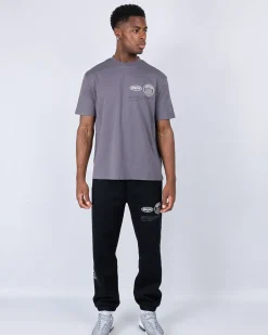 Steel White Caruso Relaxed Tshirt