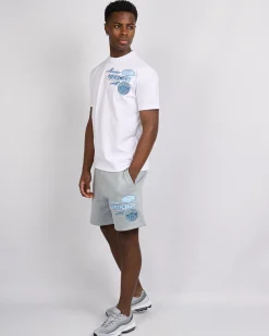 White Blue Mercier Racer Tshirt
