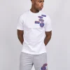 White Contrast OG Badge Tshirt