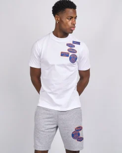White Contrast OG Badge Tshirt