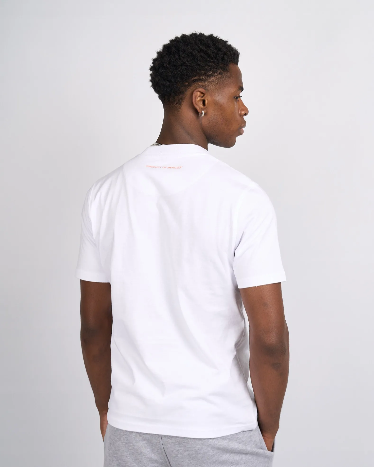 White Contrast OG Badge Tshirt