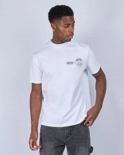 White Green Caruso Relaxed Tshirt
