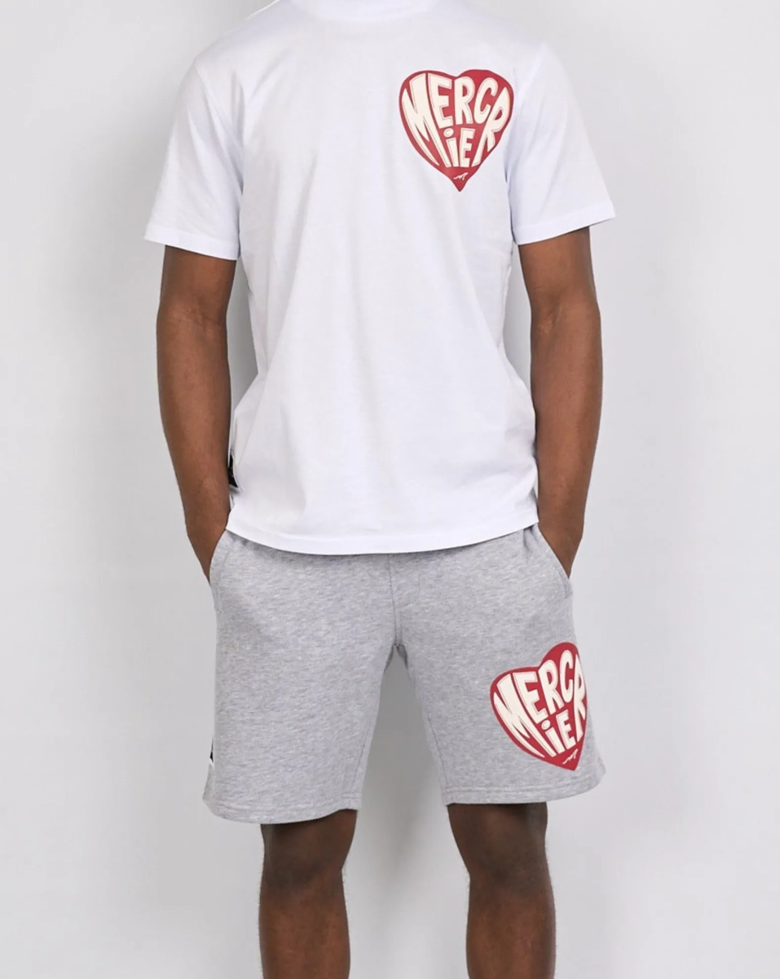 White Mercier Heart Tshirt