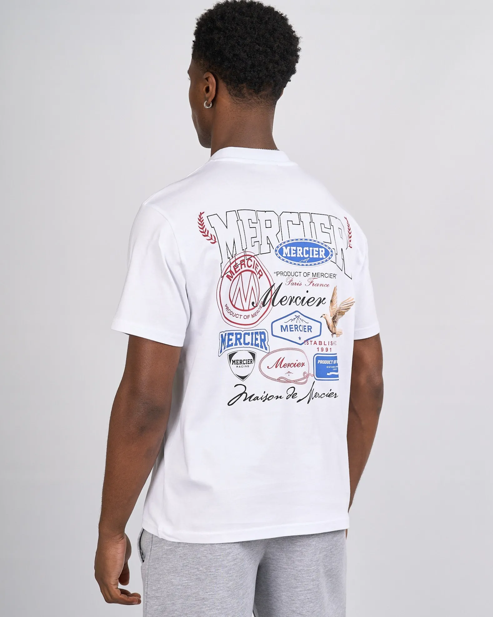 White Mercier Multi Tour Tshirt