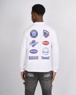 White Mercier The Series longsleeve Tshirt