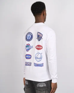 White Mercier The Series longsleeve Tshirt