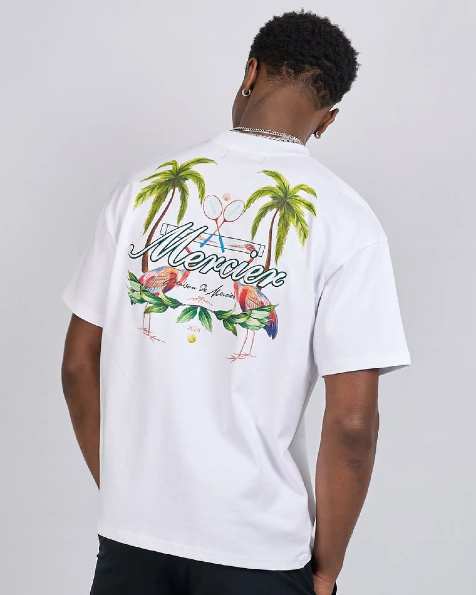 White Palm Serve Tshirt