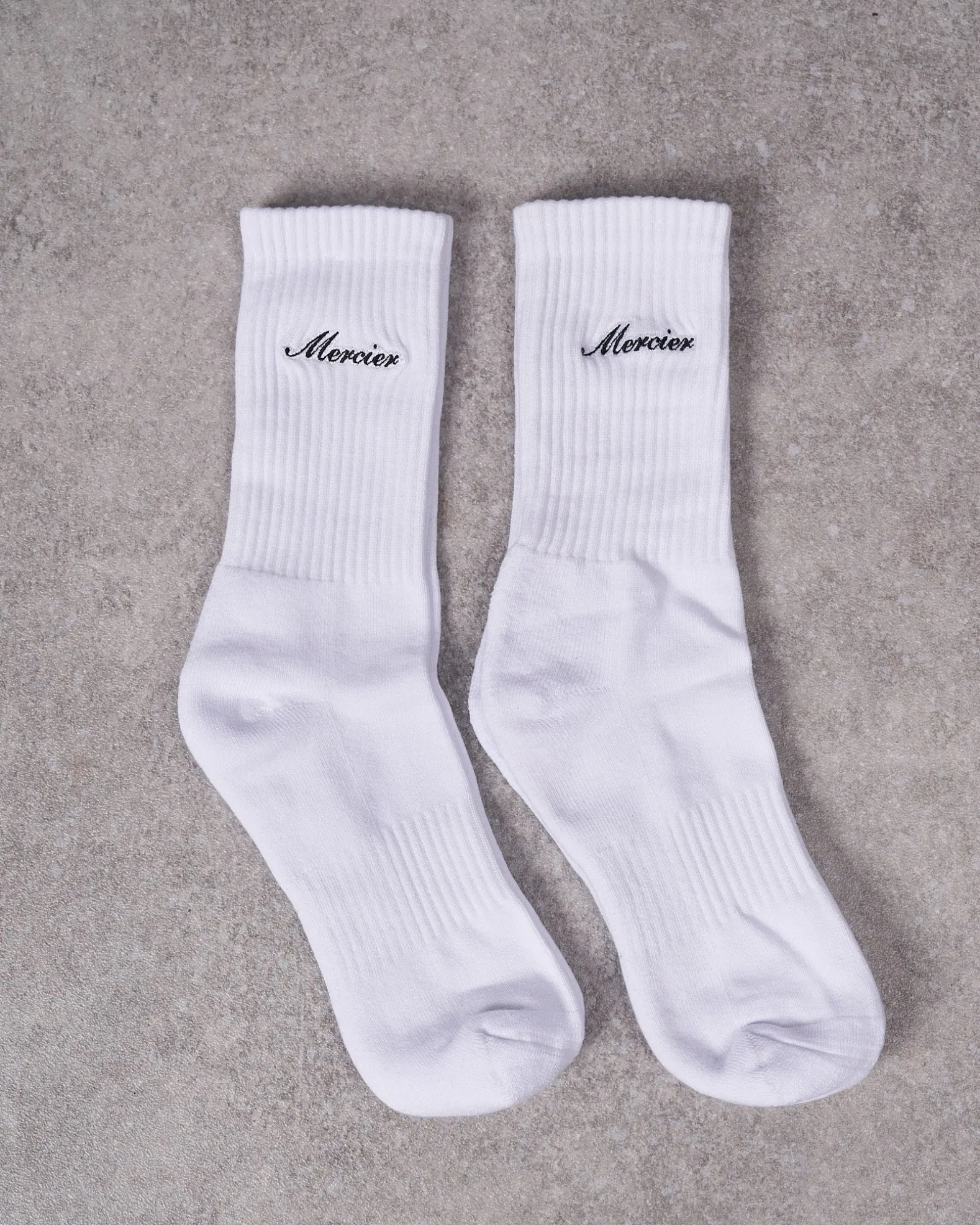 White Signature Mercier 2pack Socks