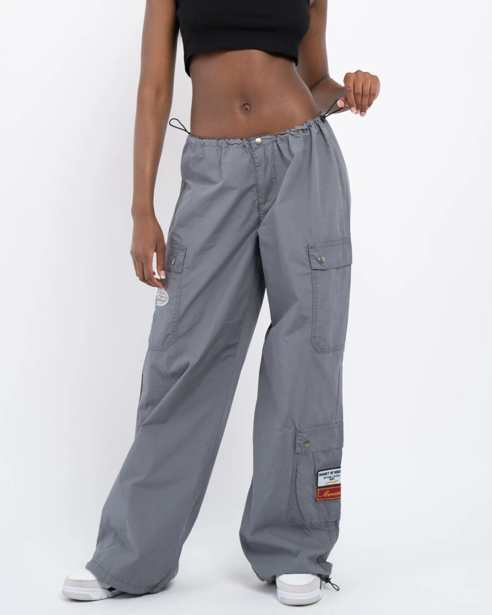 Womens Alloy Parachute Cargos