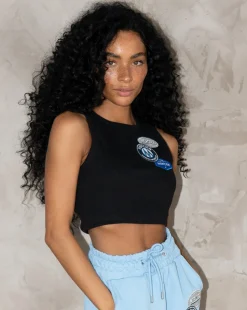 Womens Black OG Badge Vest