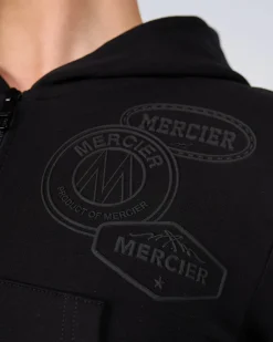 Womens Black OG Yoga Zip Up