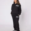 Womens Black Origins Joggers