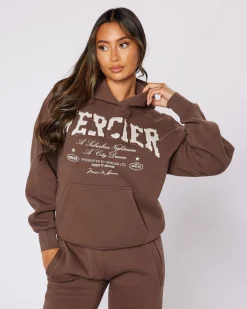 Womens Brown City Dreams Hoodie
