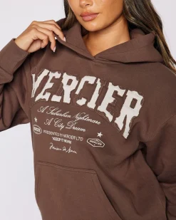 Womens Brown City Dreams Hoodie
