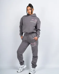 Womens Charcoal Caruso Hoodie
