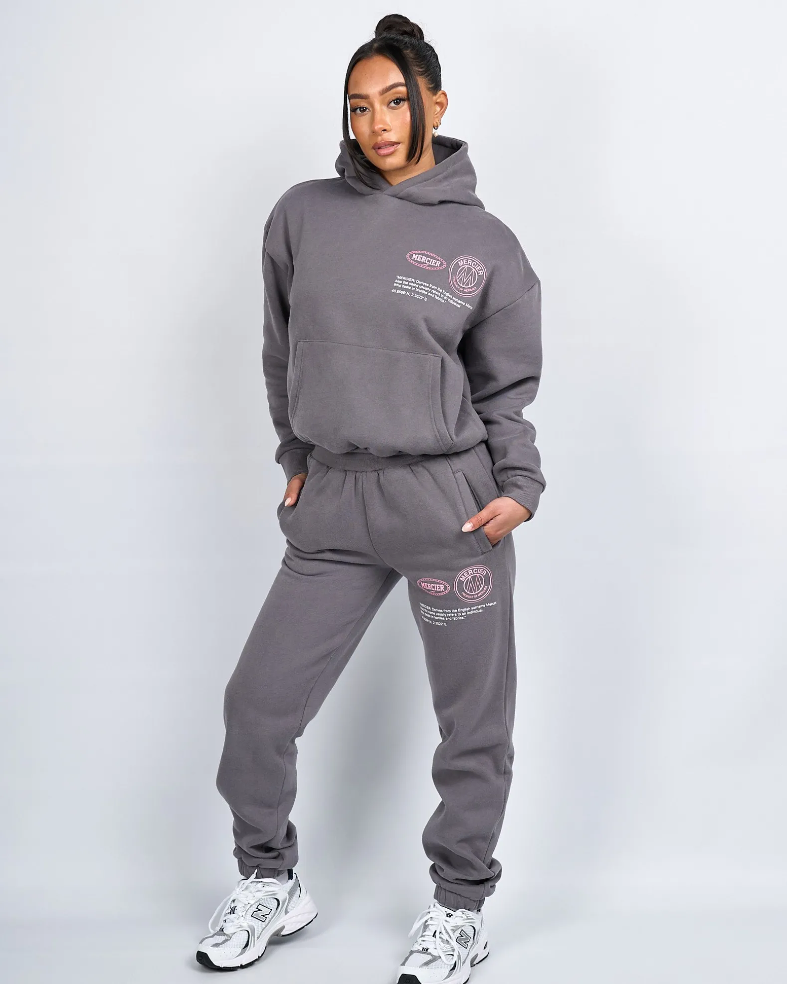 Womens Charcoal Caruso Joggers